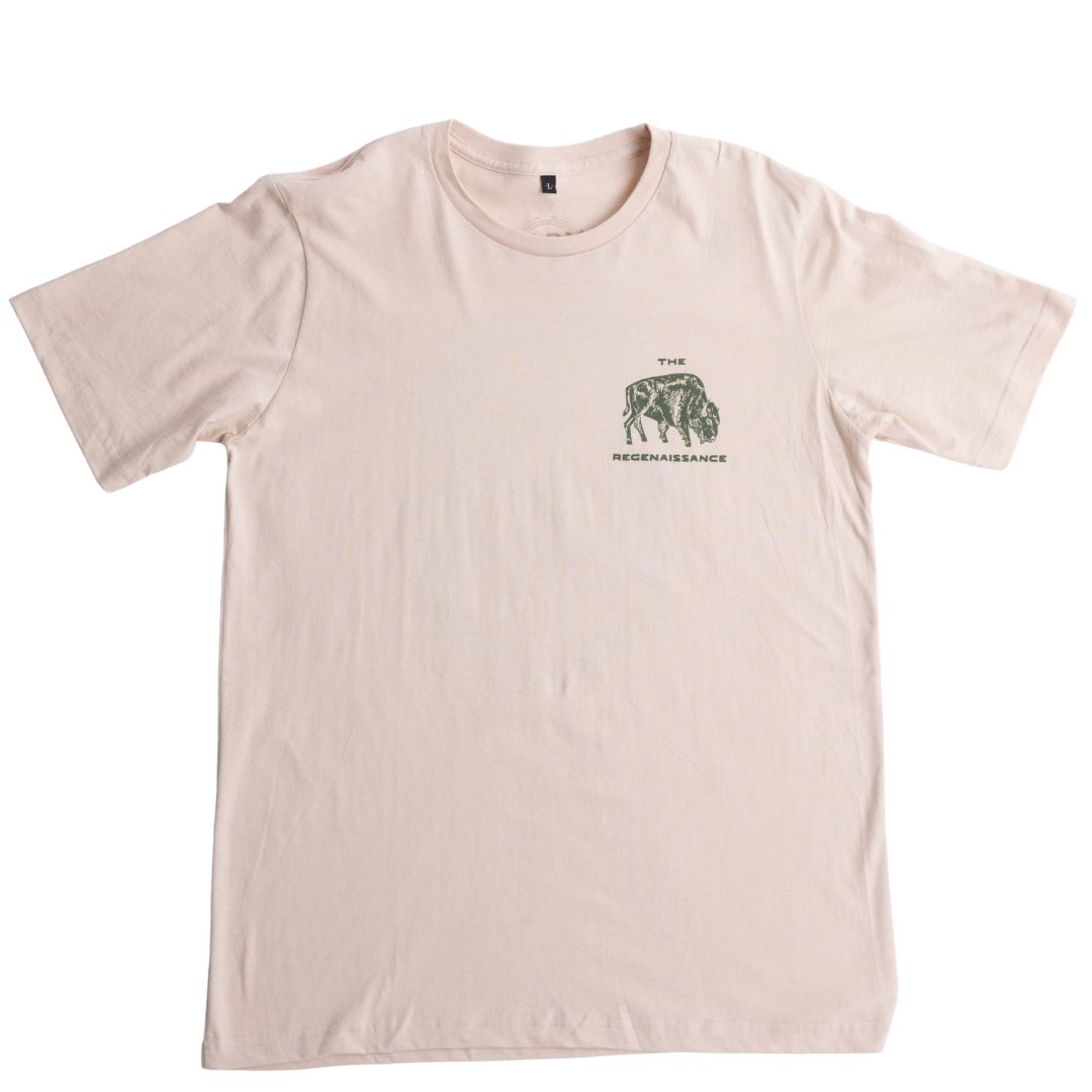 Bison Rancher's Handshake Tee