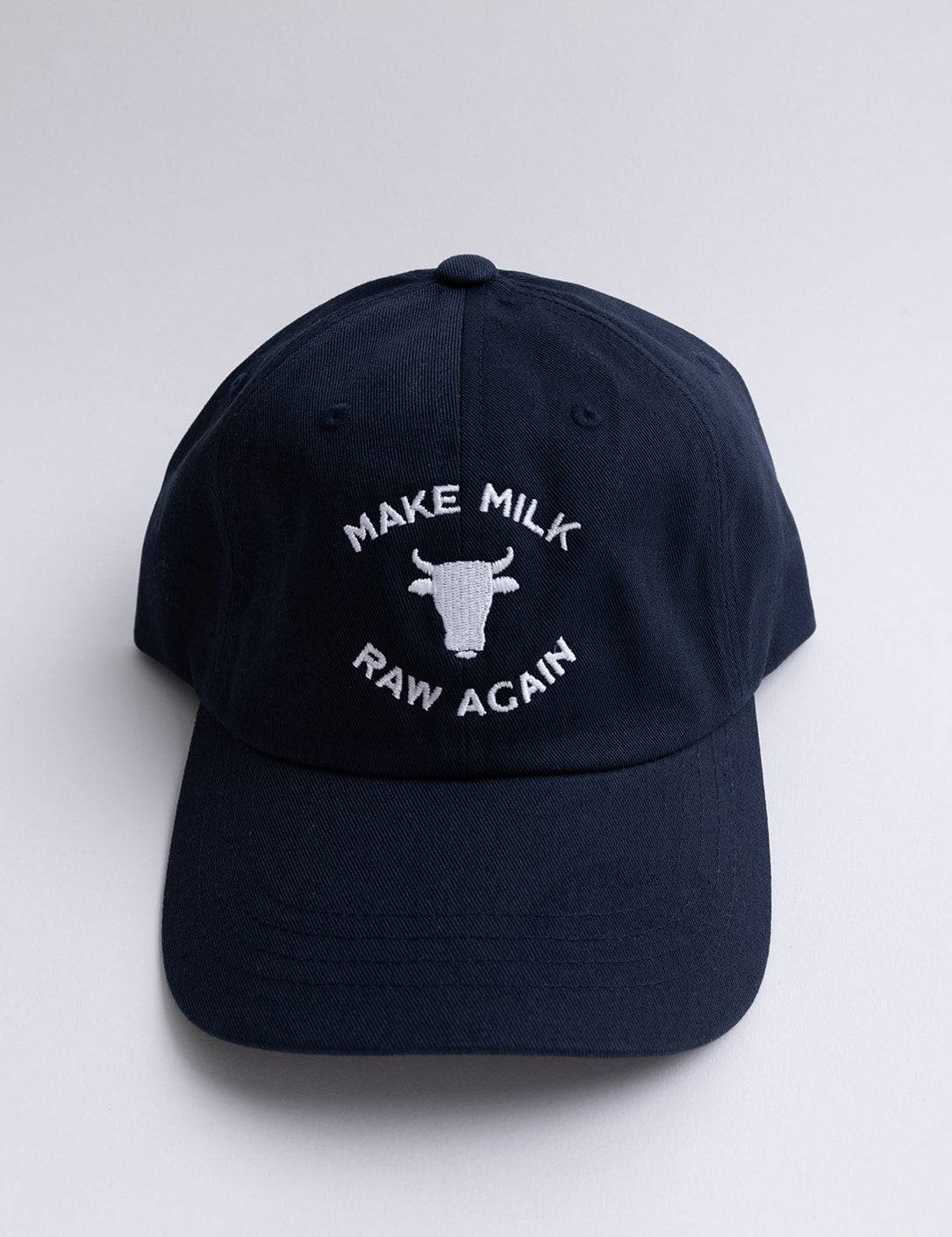 Make Milk Raw Again Cotton Cap - The Regenaissance