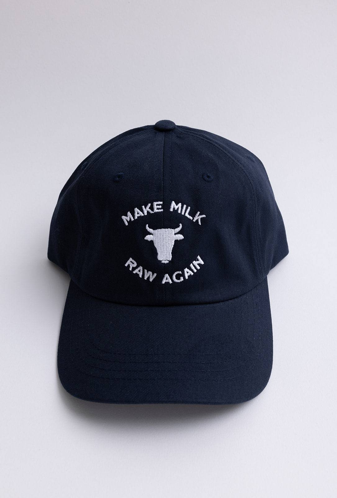 Make Milk Raw Again Cotton Cap - The Regenaissance