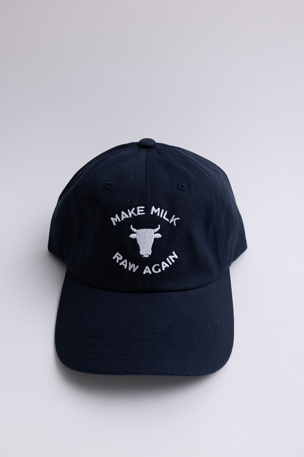 Make Milk Raw Again Cotton Cap - The Regenaissance