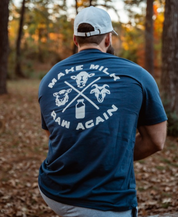 MMRA Tee Back Navy