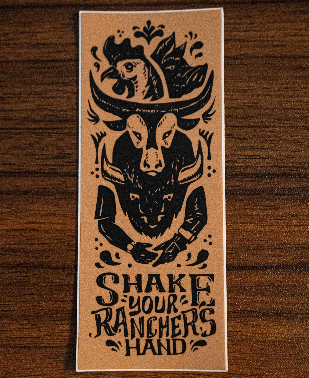 Shake Your Rancher's Hand Sticker