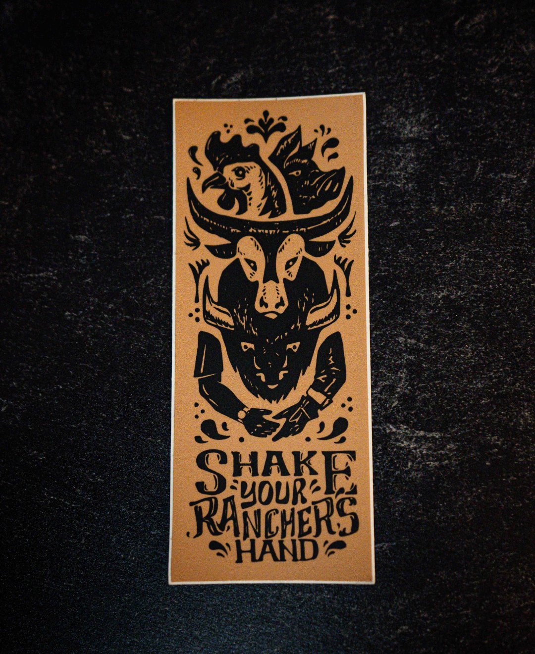 Shake Your Rancher's Hand Sticker