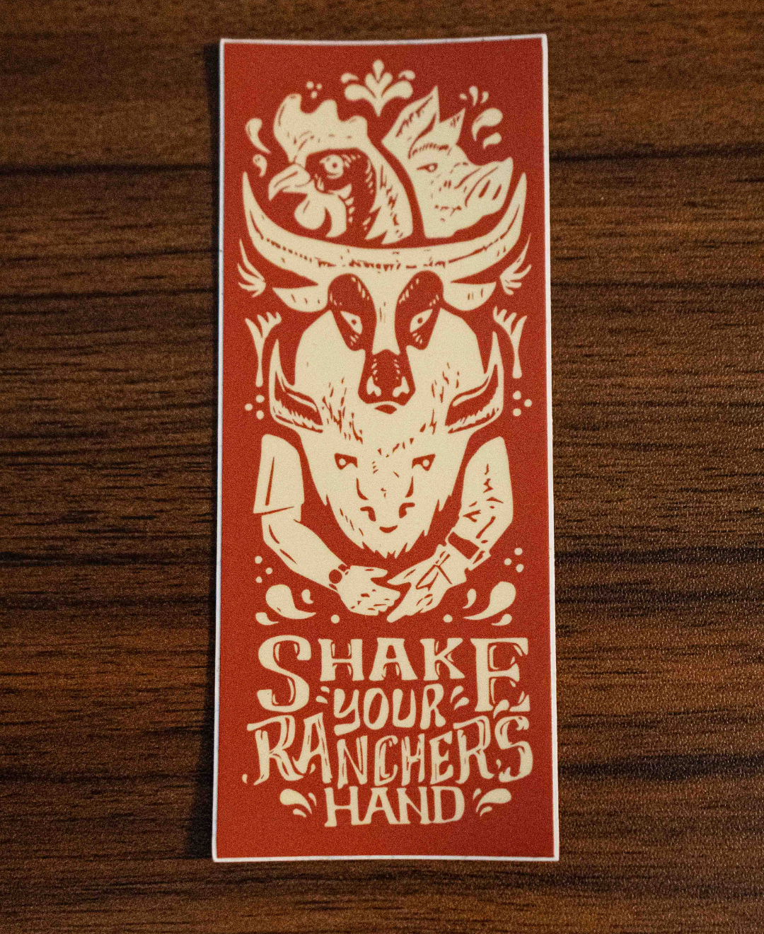 Shake Your Rancher's Hand Sticker