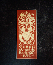 Shake Your Rancher's Hand Sticker