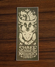 Shake Your Rancher's Hand Sticker