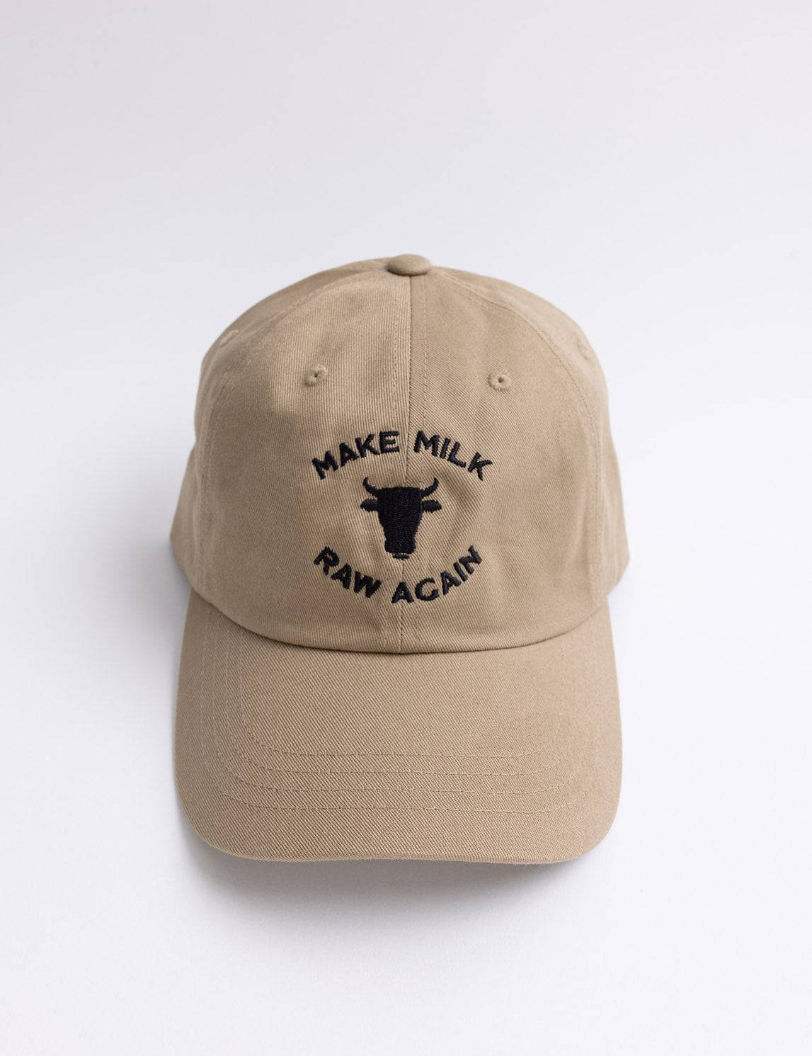 Make Milk Raw Again Cotton Cap - The Regenaissance