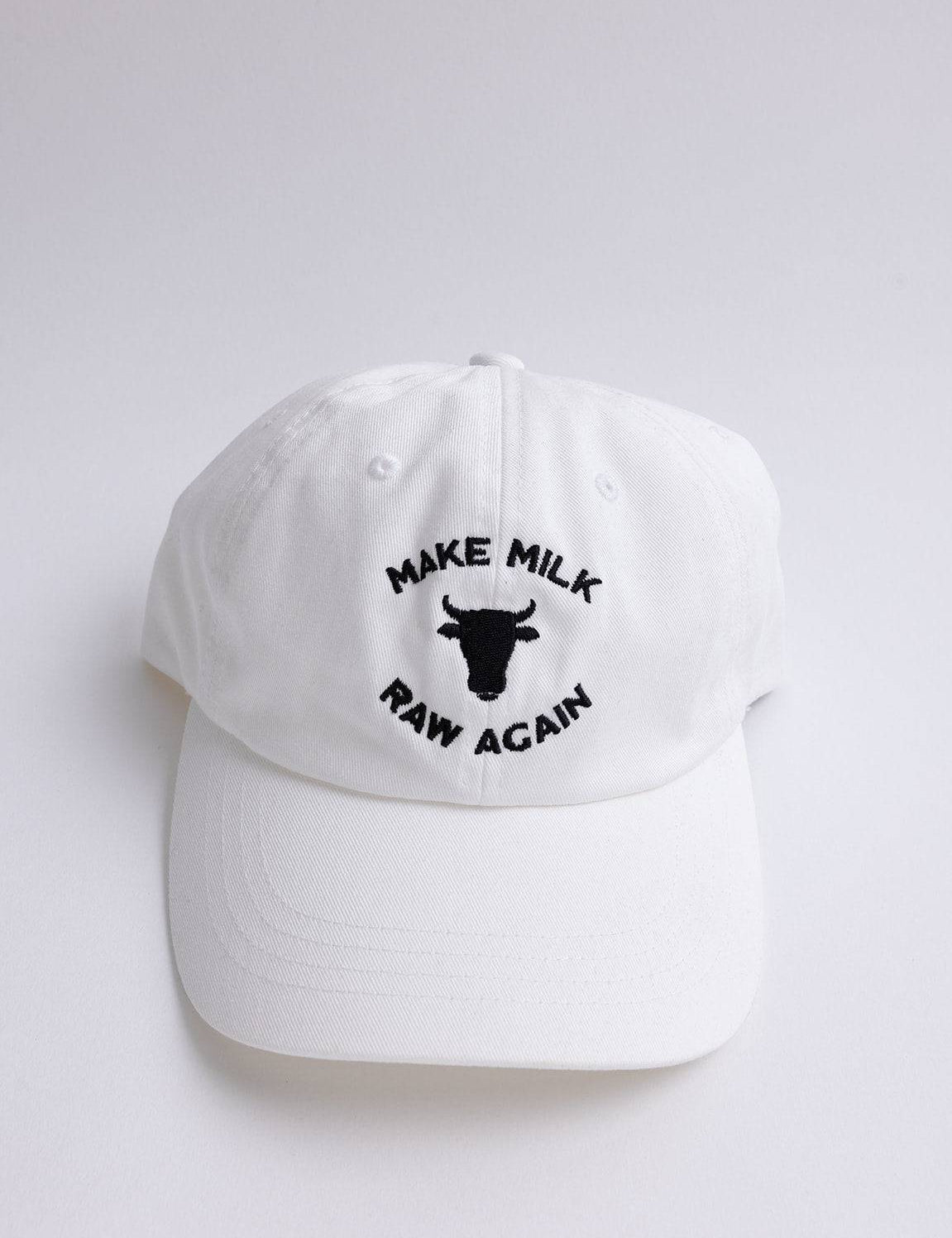 Make Milk Raw Again Cotton Cap - The Regenaissance