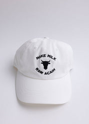 Make Milk Raw Again Cotton Cap - The Regenaissance