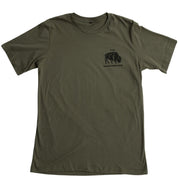 Bison Rancher's Handshake Tee - Rosemary - The Regenaissance