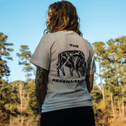 Bison Tee - Eggshell - The Regenaissance