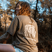 Bison Tee - Rosemary - The Regenaissance