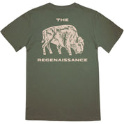 Bison Tee - Rosemary - The Regenaissance
