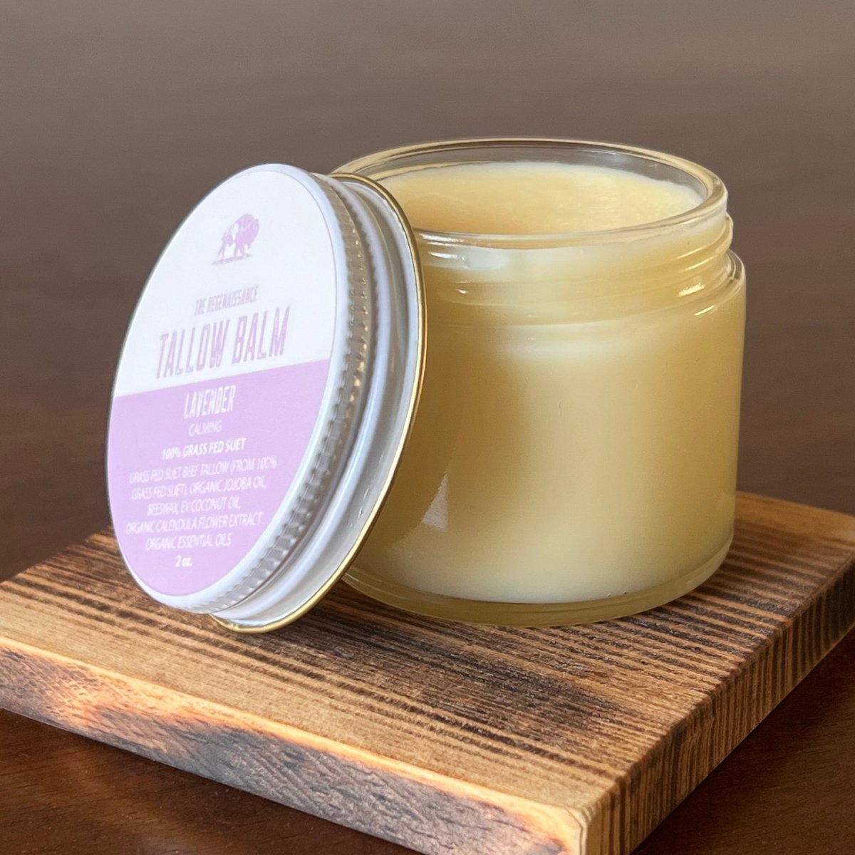 Grass - Fed Suet Tallow Balm - Lavender - The Regenaissance