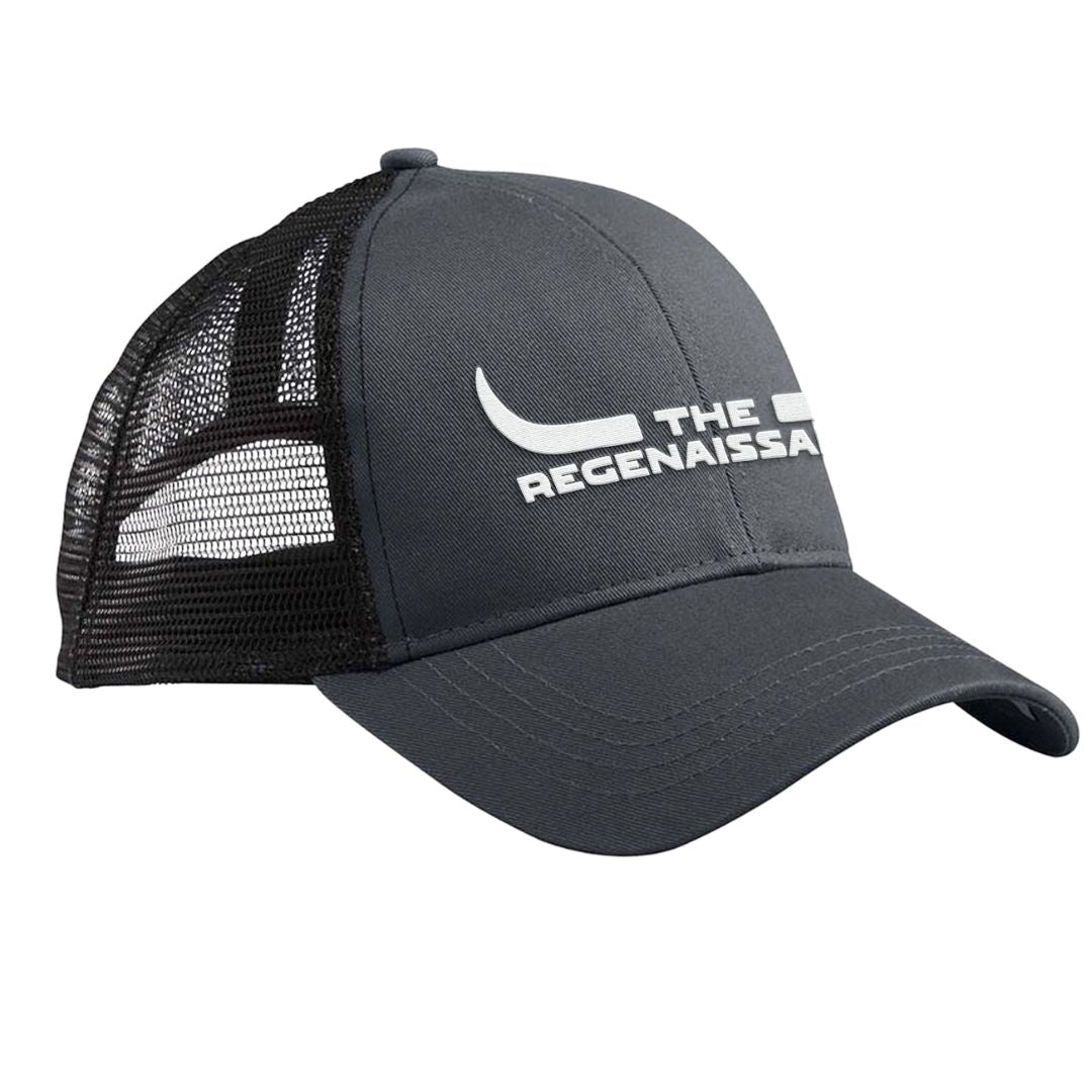 Longhorn Trucker Hat - Black - The Regenaissance