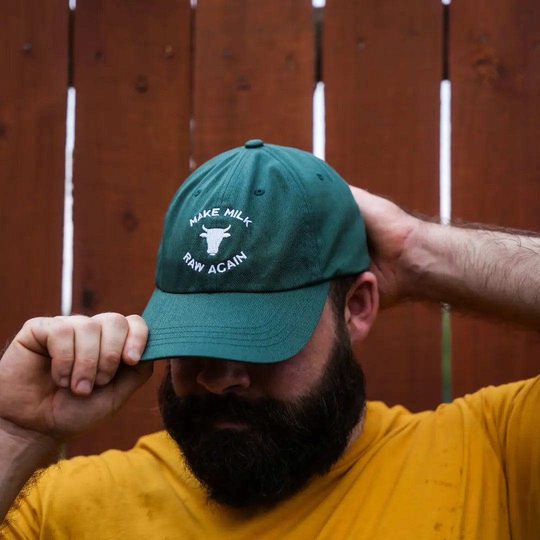 Make Milk Raw Again Cow Cap - Spruce - The Regenaissance