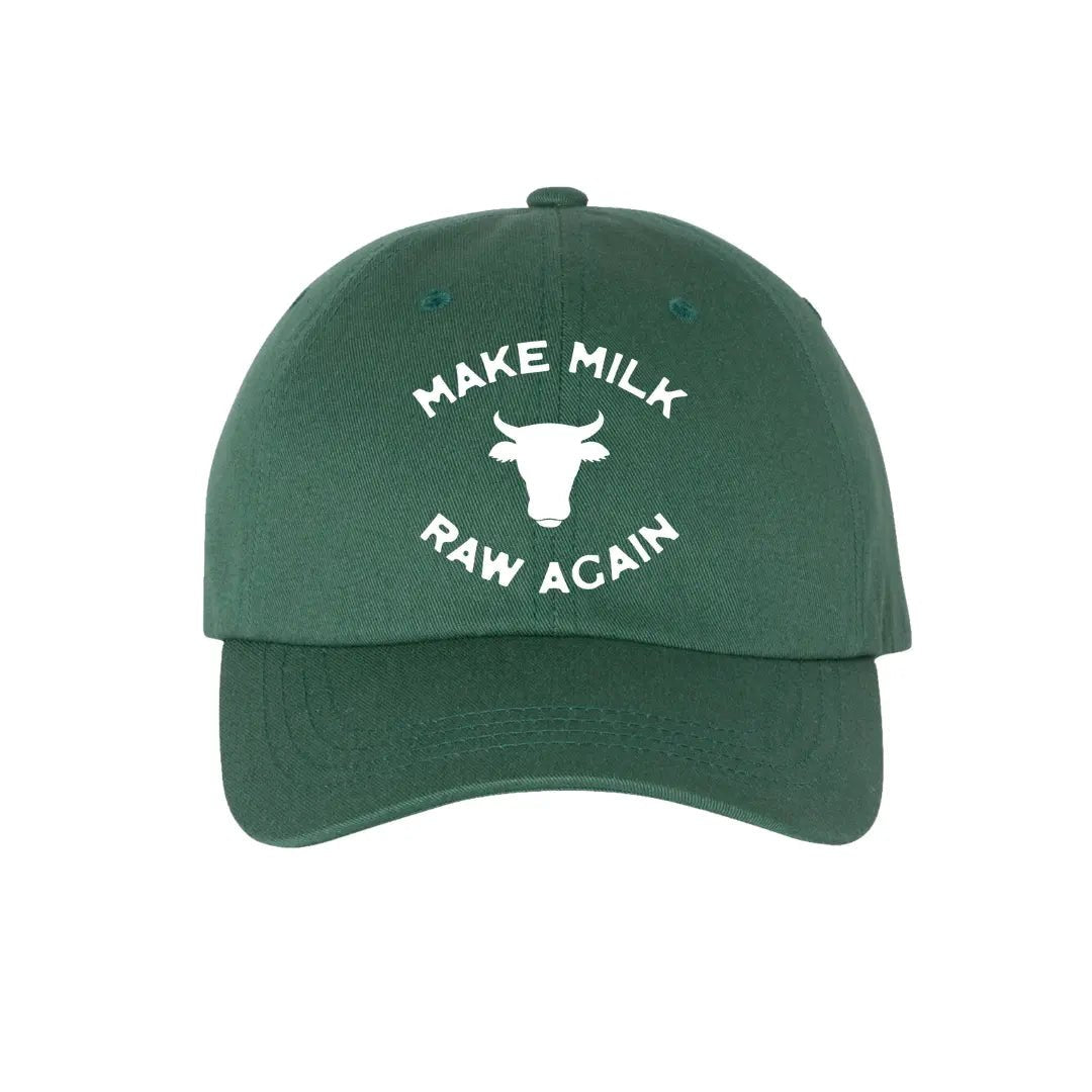 Make Milk Raw Again Cow Cap - Spruce - The Regenaissance