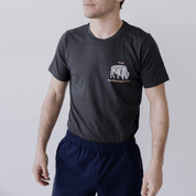 Make Milk Raw Again Trinity Tee - Gunpowder - The Regenaissance