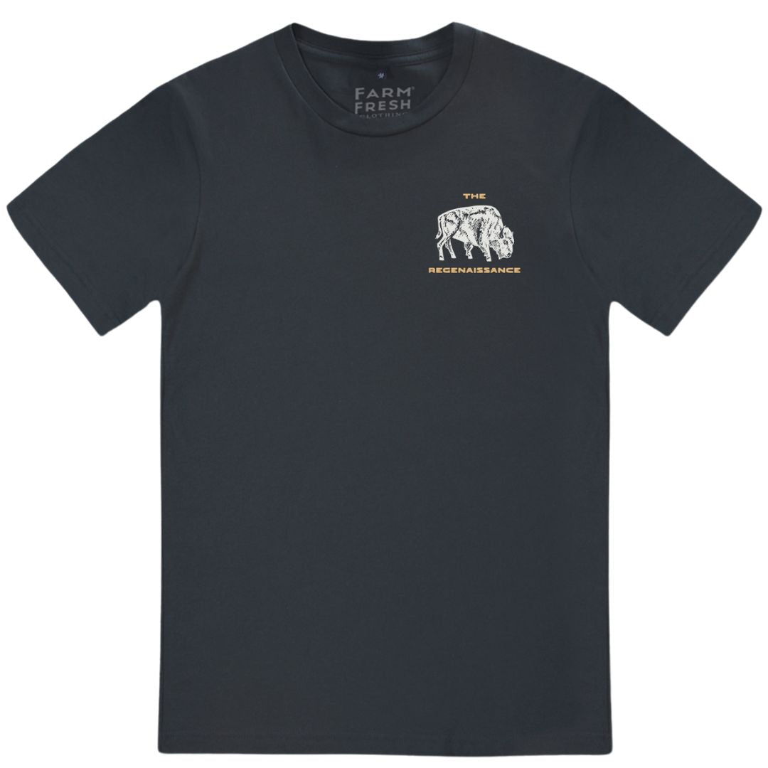 Make Milk Raw Again Trinity Tee - Gunpowder - The Regenaissance