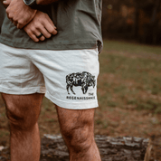 Men's Bison Shorts - Creme - The Regenaissance
