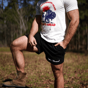 Men's Longhorn Shorts - Black - The Regenaissance