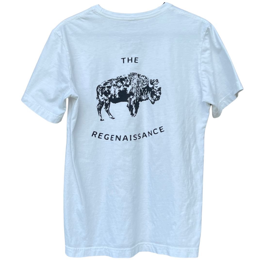 OG Bison Tee - Eggshell - The Regenaissance