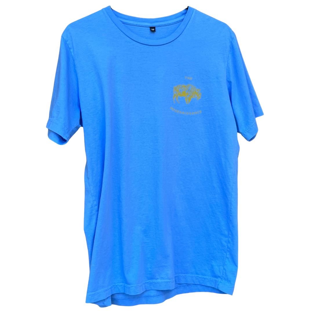 OG Bison Tee - Ocean Blue - The Regenaissance
