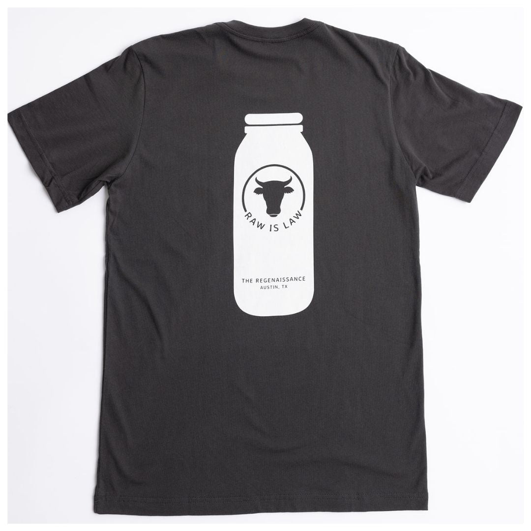 Raw Is Law Tee - The Regenaissance