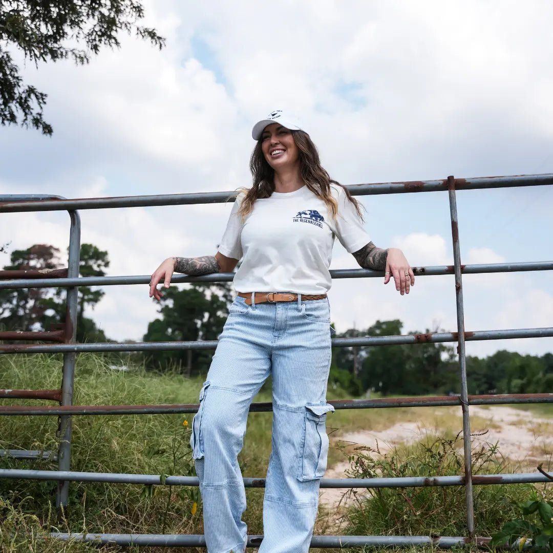 Regenerate Agriculture Tee - Eggshell - The Regenaissance