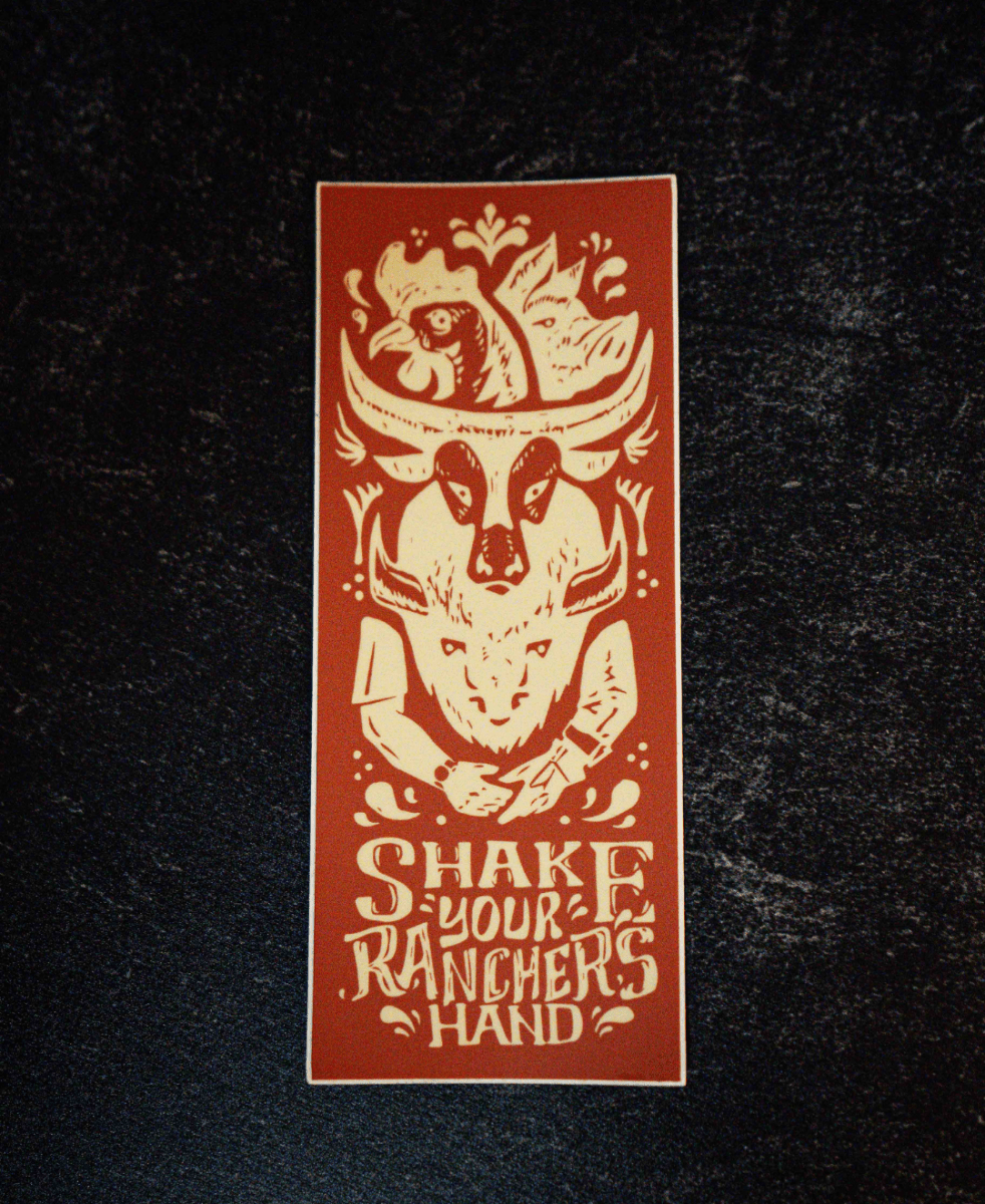 Shake Your Rancher's Hand Sticker - The Regenaissance