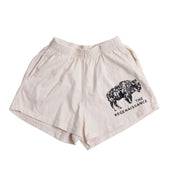 Women's Bison Shorts - Creme - The Regenaissance