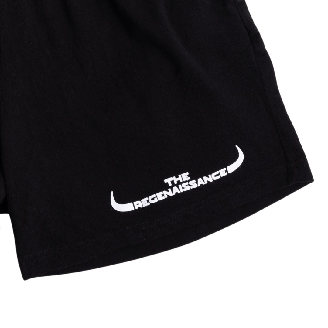 Women's Longhorn Shorts - Black - The Regenaissance