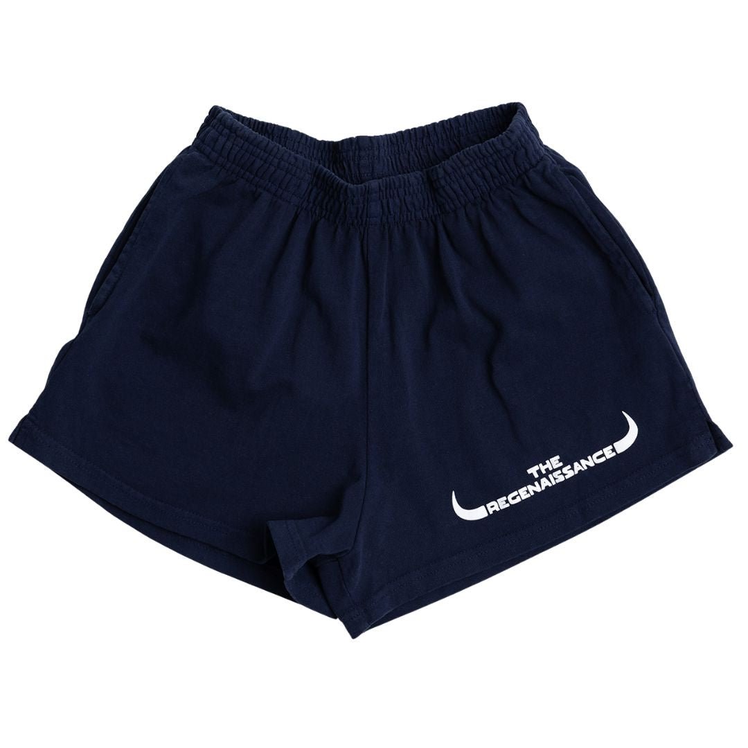 Women's Longhorn Shorts - Navy - The Regenaissance