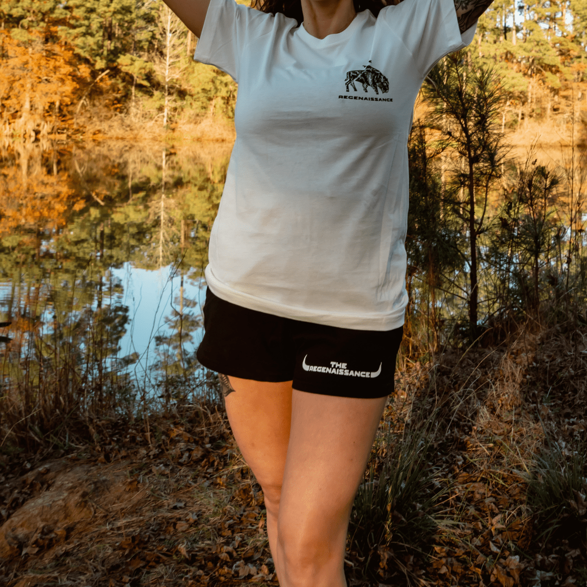Women's Longhorn Shorts - Navy - The Regenaissance